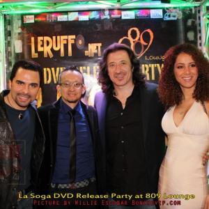La Soga DVD Release party April 232011at club 809 Manny Perez Yvonne Maria Schaefer Federico Castelluccio