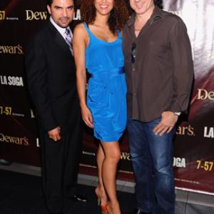 11 Aug 2010 Actor/writer Manny Perez,Yvonne Maria Schaefer,Frederico Castelluccio attend the premiere of 