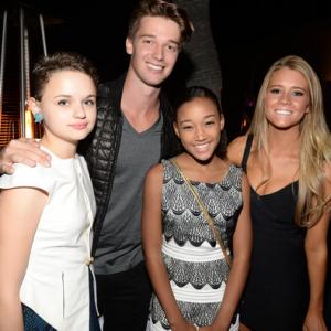 Amandla Stenberg with Joey King Patrick Schwarzenegger Cassidy Gifford  Teen Vogue Young Hollywood Party  September 27 2013