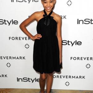 Amandla Stenberg at InStyle and Forevermark A Promise of Beauty and Brilliance Golden Globes Party  January 10 2012