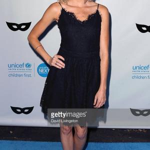 Brittany Ross at the UNICEF Black  White Masquerade Ball