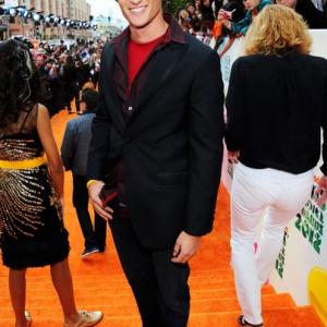 Nominee Alex Heartman attends Kids Choice Awards 2012