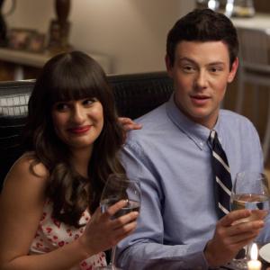 Still of Cory Monteith and Rachel Lea in Glee 2009