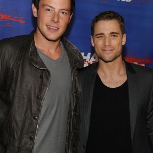 Dustin Milligan and Cory Monteith at event of Shark Night 3D 2011