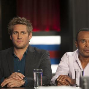 Still of Sugar Ray Leonard and Curtis Stone in Top Chef Masters 2009