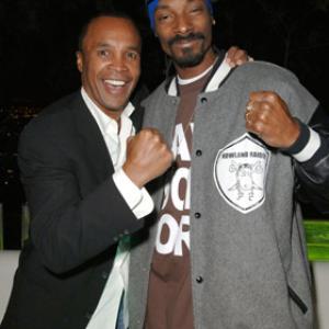 Snoop Dogg and Sugar Ray Leonard
