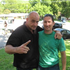Bas Rutten and I on location of SINNERS & SAINTS. Movie is going to be out on dvd 2010! SINNERS & SAINTS-Trailer http://www.youtube.com/watch?v=obF3WzmW4YE SINNERS & SAINTS-IMDb http://www.imdb.com/title /tt1130969/