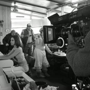 On the set of Grand Jury award-winning short film My Name Is, directed by Don Handfield.