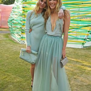 Immy Waterhouse L and Suki Waterhouse attend The Serpentine Gallery summer party at The Serpentine Gallery