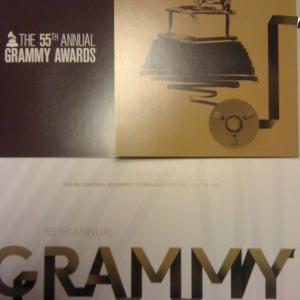 2013 Grammy Awards Official Invitation