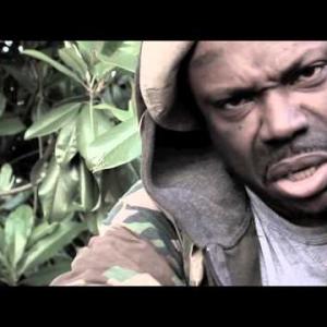 As homeless Iraqi war vet Gary in promo video clip for stageplay 