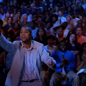 Fighting Temptations 2003 in blue shirt to Cuba Gooding Jrs left