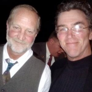 KEITH TYREE and EPscreenwriter Eric Jendresen at the premiere of KILLING LINCOLN 2013