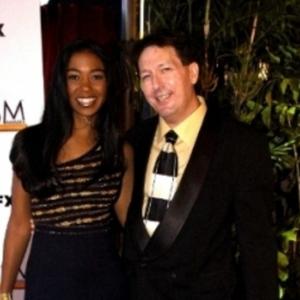  MTV Host ANANDA LEWIS KENNETH PAULE  7th PRISM AWARDS The Henry Fonda Music Box Theatre Hollywood CA April 2003