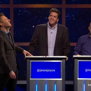 Chris Hardwick, Jesse Joyce and Todd Barry on @midnight on Comedy Central