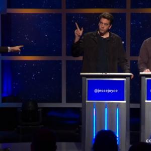 Chris Hardwick, Jesse Joyce and Brendon Walsh on @midnight Comedy Central