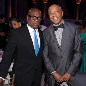 Russell Simmons and L.A. Reid