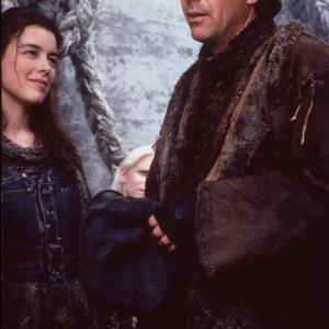 Still of Kevin Costner and Olivia Williams in The Postman 1997