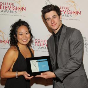 I with the award for Magazine Show Category Presenter of award David Henrie Disneys Wizards of Waverly Place