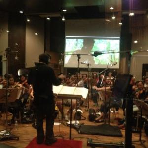 Conducting my original score to If Attacked written and directed by Ian Becker