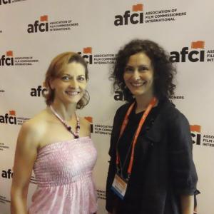 Ileana D Vasquez & Azucena de la Fuente at the 2014 AFCI Conference