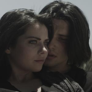 Still of Grace Phipps and Ronen Rubinstein in Some Kind of Hate 2015