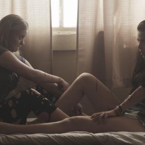 Still of Sierra McCormick and Grace Phipps in Some Kind of Hate (2015)