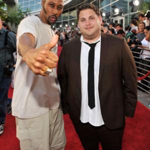 RZA and Jonah Hill at event of Funny People 2009