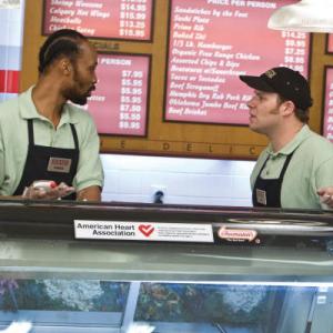 Still of Seth Rogen and RZA in Funny People (2009)