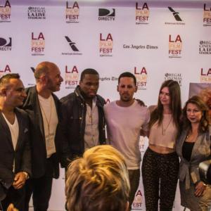 Tapia LA Film Fest Premiere Eddie Alcazar 50 Cent Russel Peters Lou Dibella