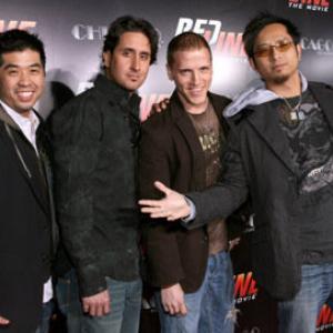 Jeff Lam and Frequency5 at the Redline Red Carpet Los Angeles Premiere