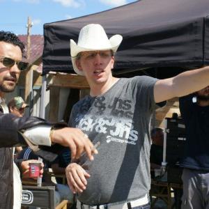 from the set of Shanghai Gypsy with director Marko Nabersnik