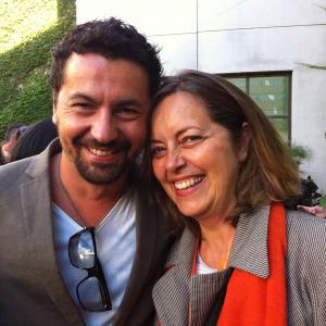 with Greta Scacchi head of jury in Montreal World Film Festival 2012
