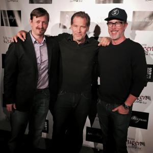 Director Hank Braxtan Star James Remar and Writer Producer Ron Carlson a the 8 Films To Die For kick off party October 8th 2015