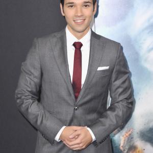 Nathan Kress at event of Into the Storm 2014
