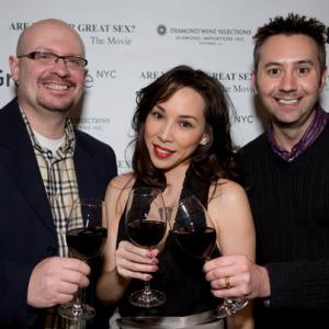 At the premiere of Shades of Love with ProducerDirector Cynthia Hsiung and Shane OBrien