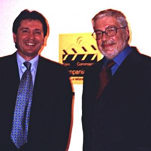 Rino Piccolo and Ettore Scola. Campania Film Commission's event.