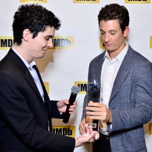 Miles Teller and Damien Chazelle