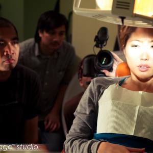 Behind the Scenes photo of Tooth List staring Jelynn Rodriguez and Tiffany Cervantes