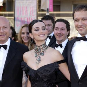 Vincent Perez Penlope Cruz and Grard Krawczyk at event of Fanfanas Tulpe 2003