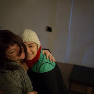Forgive Us Our Trespasses (IRT Theatre): Kellye Rowland, Daniela Dakich.