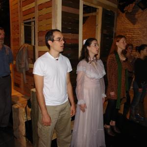 New York premiere of Lady with Lapdog Daniela Dakich HB Playwrights Foundation Theatre 2008