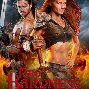 Red Baroness Promo Poster - Starring Andie Bolt - Custom Fabricated Costume & Armor for Lead Actress