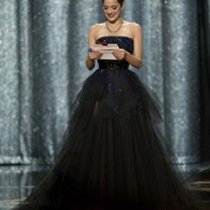 Presenting the Academy Award® for Best Performance by an Actress in a Leading Role is Marion Cotillard at the 81st Annual Academy Awards® at the Kodak Theatre in Hollywood, CA Sunday, February 22, 2009 airing live on the ABC Television Network.