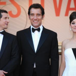 Guillaume Canet Marion Cotillard and Clive Owen at event of Blood Ties 2013
