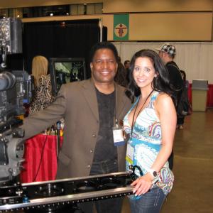 with Sydney at the 2010 ShowBiz Expo at the LA Convention Center