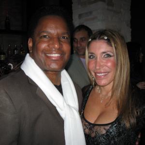 with my friend Heather S Michaels at a David Harrison Levi event in Beverly Hills