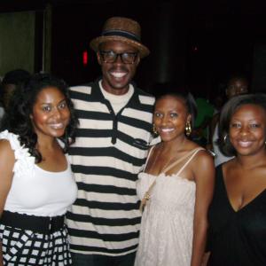 At the American Black Film Festival (ABFF) with the amazing Wood Harris