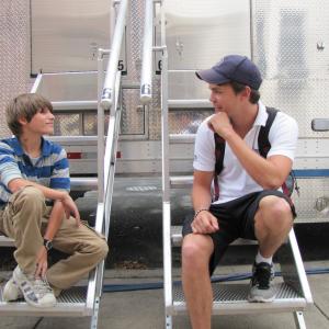 With Johnny Simmons on ELEMENTARY (CBS)