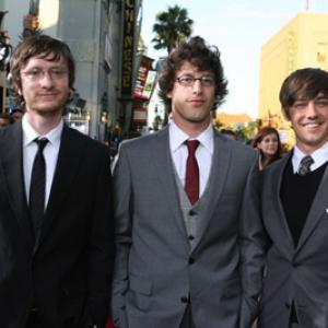 Jorma Taccone Andy Samberg and Akiva Schaffer at event of Hot Rod 2007